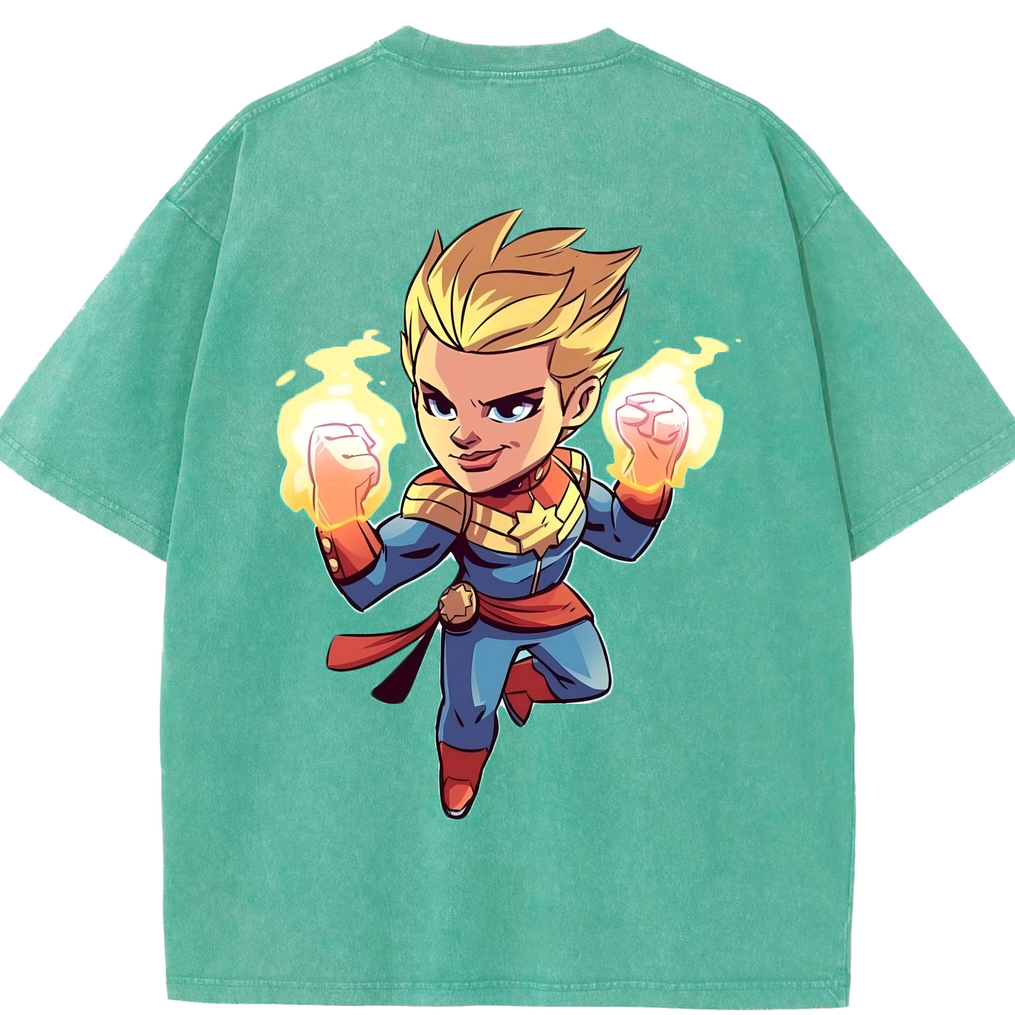 （画像用） アベンジャーズ The Avengers 綿100% ヴィンテージ風 半袖Tシャツ（背面プリント）